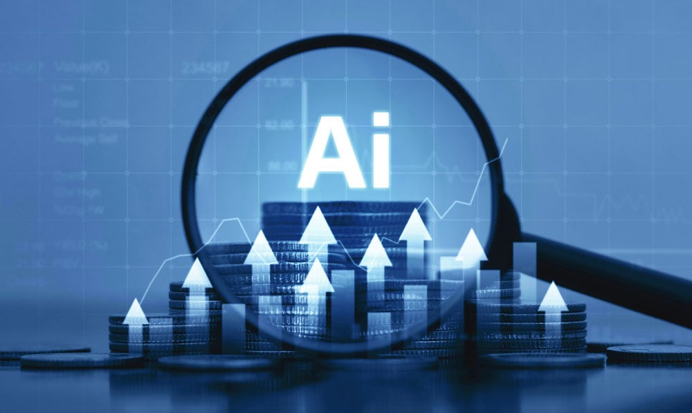 Ai Pricing With Magnifying Glass