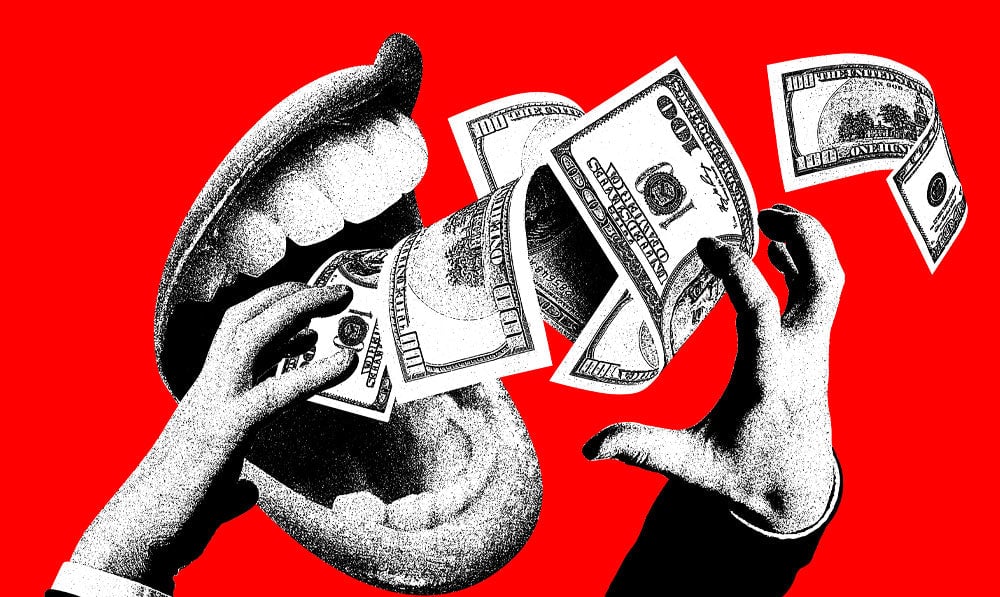 Business Money Talks Graphic