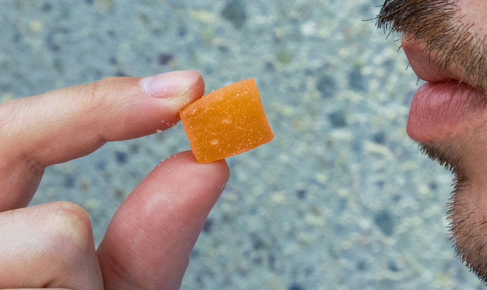 Sacred EPN gummy in orange