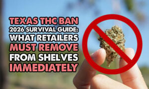 Texas THC Ban 2026 Survival Guide: What Retailers Must Remove from Shelves Immediately