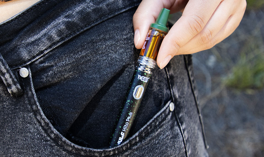 wulf mods hito plus black green splatter in jeans