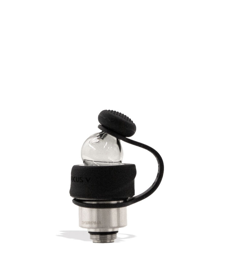 Focus V Carta 2 Intelli-Core Atomizer for Oil with Bubble Cap Front View on White Background