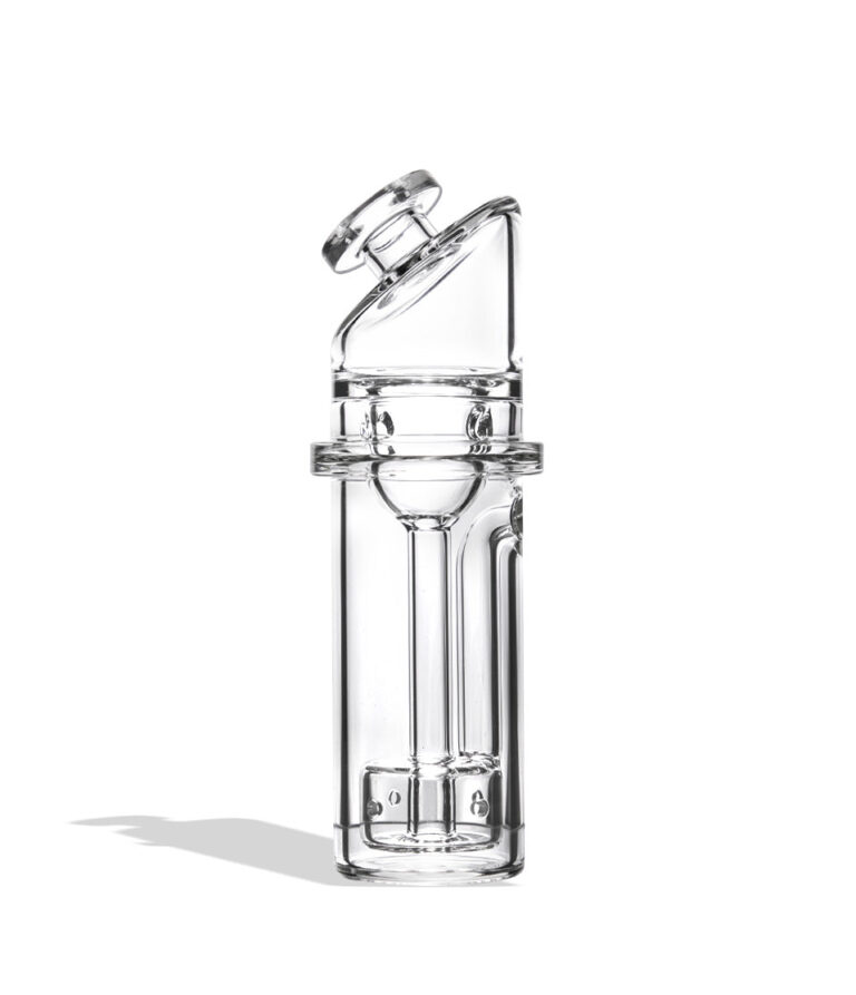 Dr Dabber Switch 2 glass attachment on white background in side view