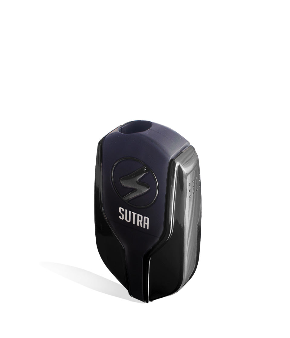 Black angle Sutra Vape Squeeze 510 Thread Battery on white studio color