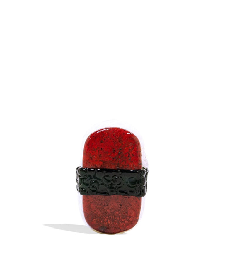Empire Glassworks Spam Musubi Dry Handpipe back view on white background