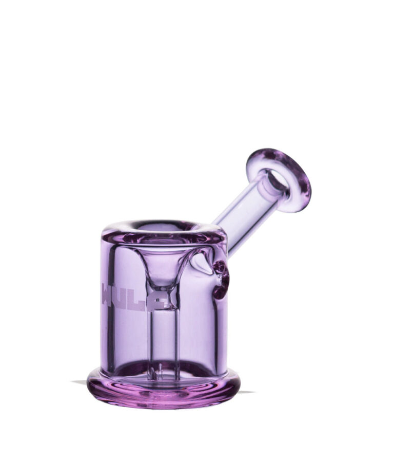 Purple Wulf Mods Rypp Bubbler 6pk Angle View on White Background