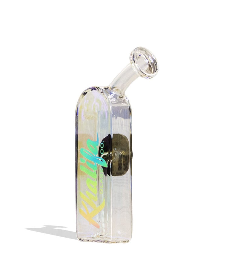 Stündenglass Wiz Khalifa Modul and Dok Deluxe Travel Set Glass Front View on White Background