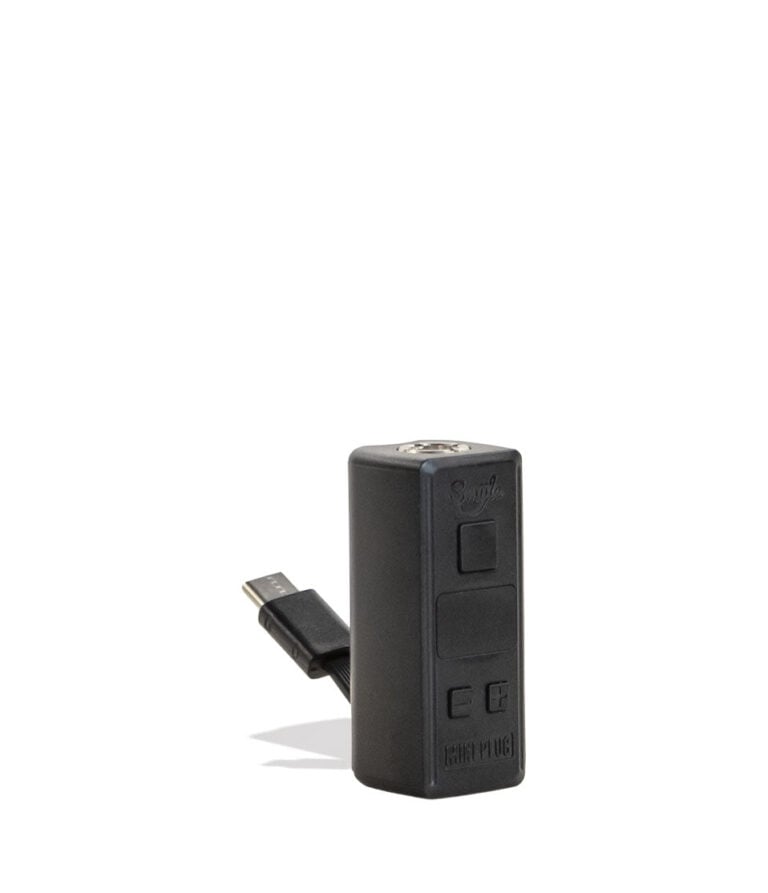 Black Smyle Mini Plug Assorted 20pk Angle View on White Background