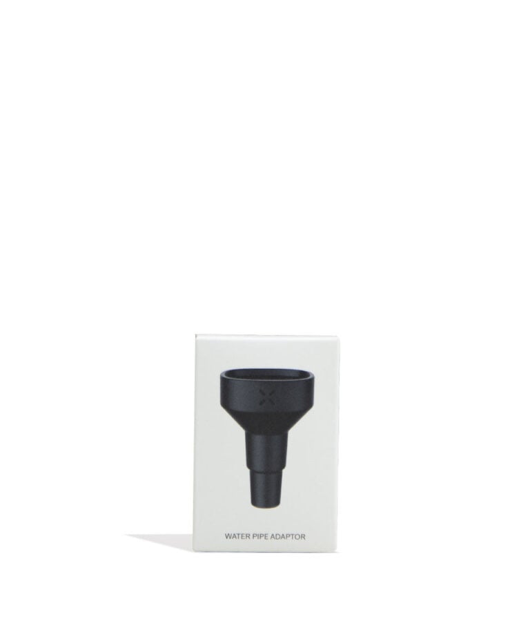 PAX Flow Water Pipe Adapter 2.0 Packaging Front View on White Background