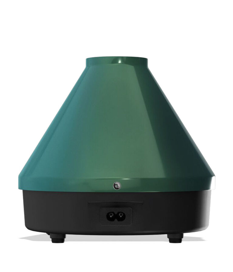 Storz & Bickel Evergreen Edition Hybrid Volcano Vaporizer Back View on White Background