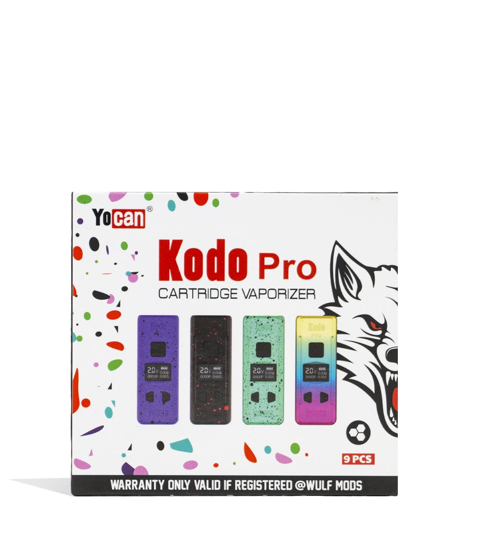Wulf Mods KODO Pro 510 Thread Battery 9pk Packaging Front View on White Background