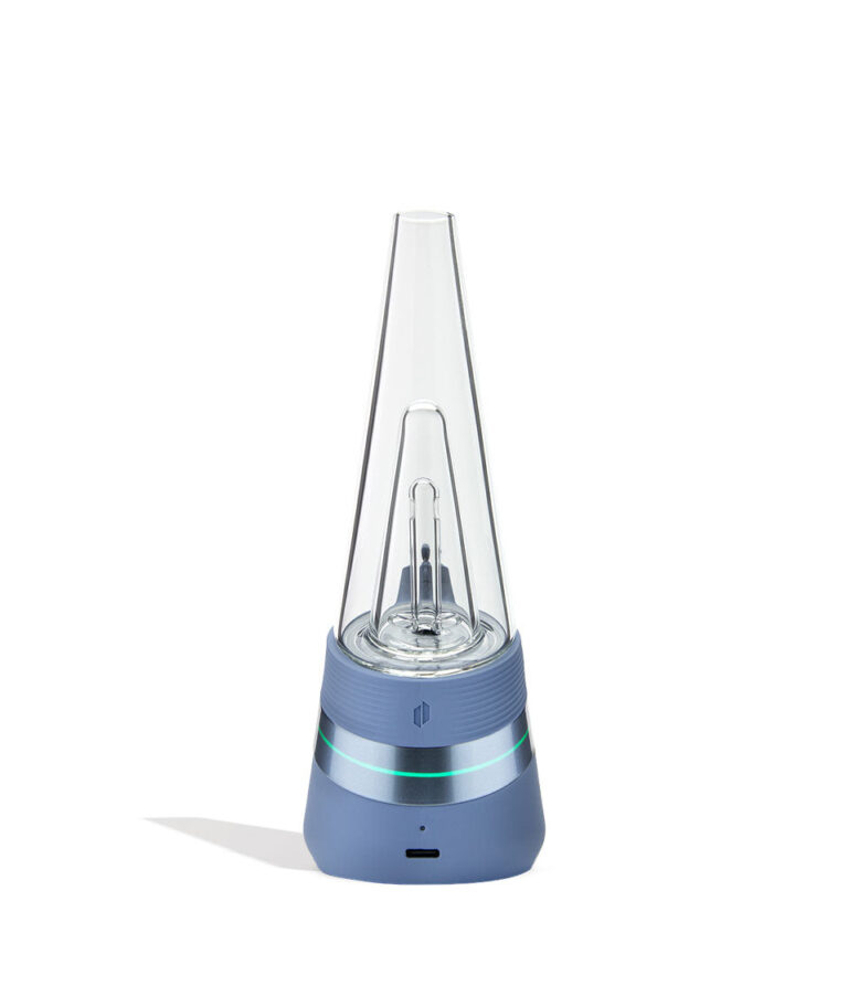 Sapphire Puffco New Peak Smart E-Rig back View on White Background