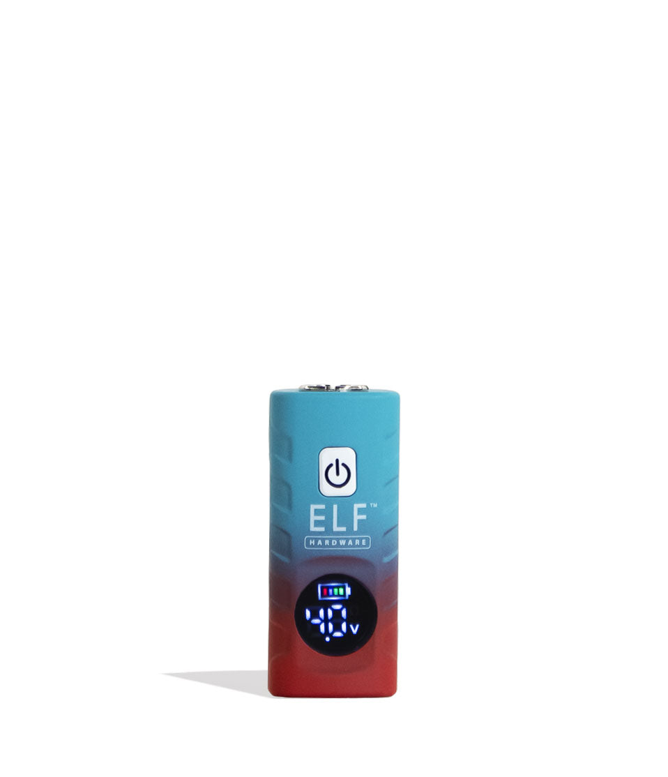 Blue-Red Elf Hardware Deltaic Variable Voltage Battery 15pk Front View on White Background