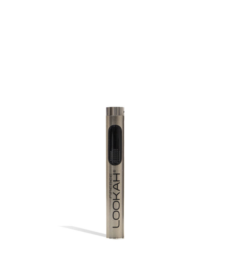 Grey Lookah Firebee 510 Thread Battery Front View on White Background