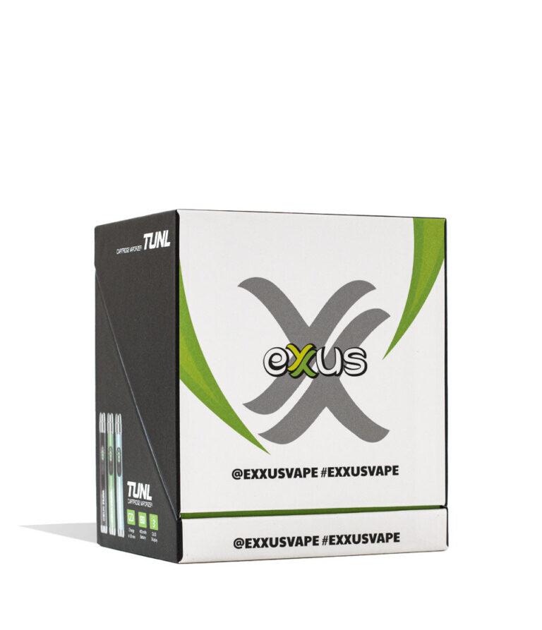 Exxus Vape TUNL 510 Thread Battery 12pk Side View on White Background
