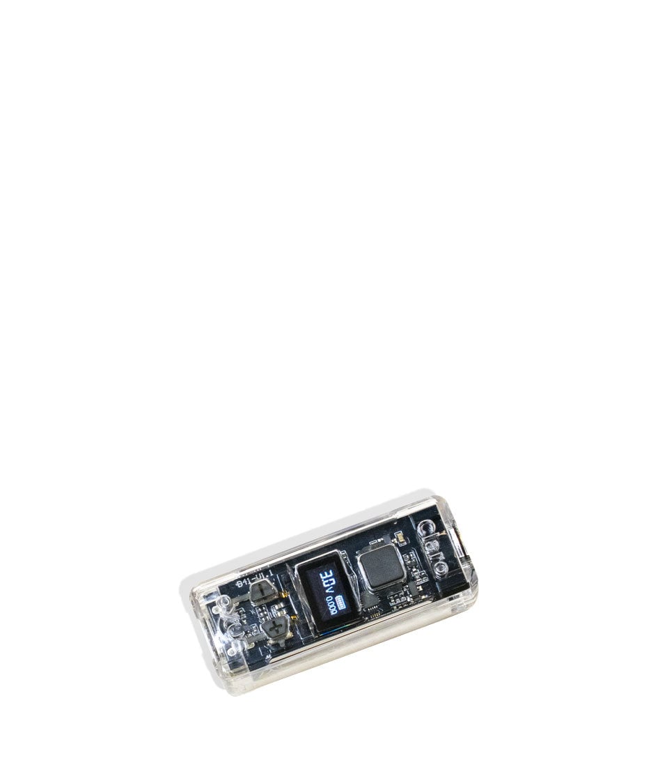 Clear Exxus Vape Claro 510 Thread Battery 12pk Down View on White Background