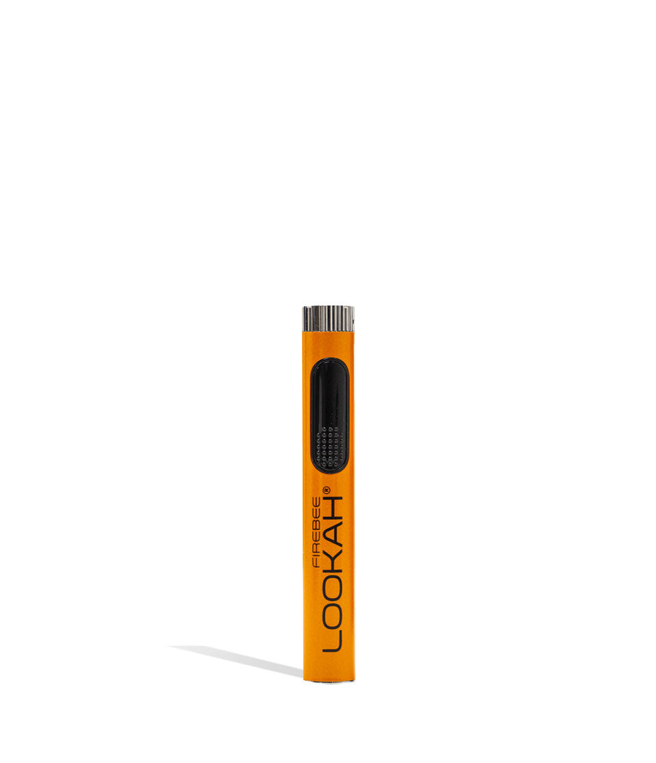 Orange Lookah Firebee 510 Thread Battery Front View on White Background