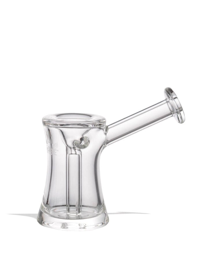 Clear West Coast Cure Rook Bubbler 6pk Front View on White Background
