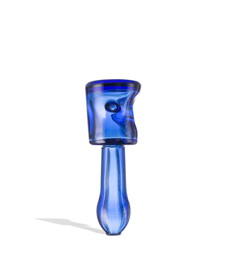 Blue Wulf Mods Bell Hand Pipe 15pk Side View on White Background