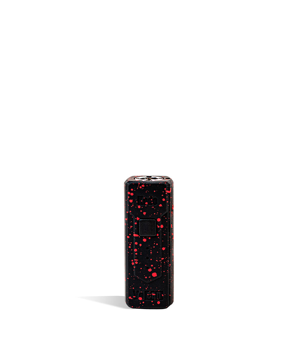 Black Red Spatter Wulf Mods Kodo 510 Thread Battery 9pk on white background