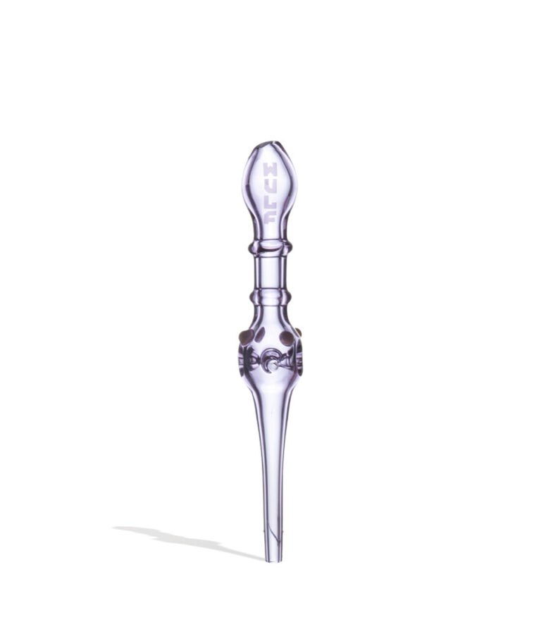 Purple Wulf Mods Rail Nectar Straw 15pk Front View on White Background