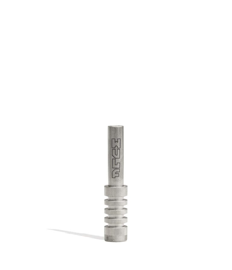 Titanium Wulf Mods 510 Threaded Nectar Collector Tips 12pk Front View on White Background