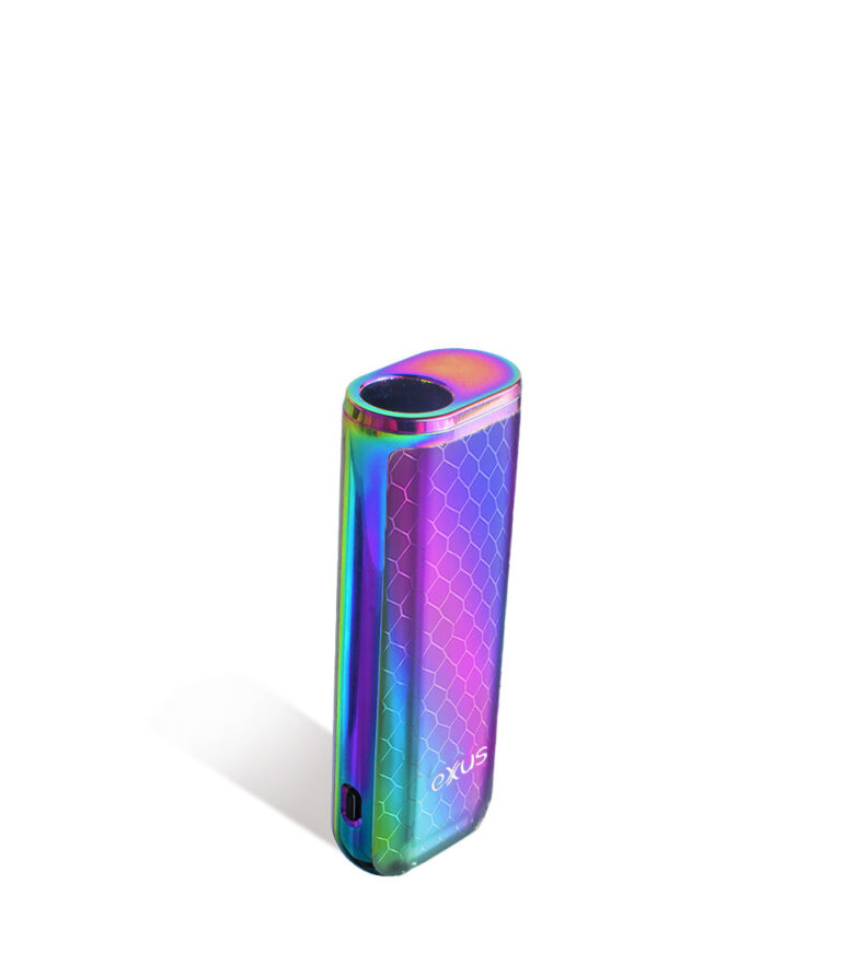 Full Color Cobra above view Exxus Vape MiNovo 510 Thread Battery on white studio background