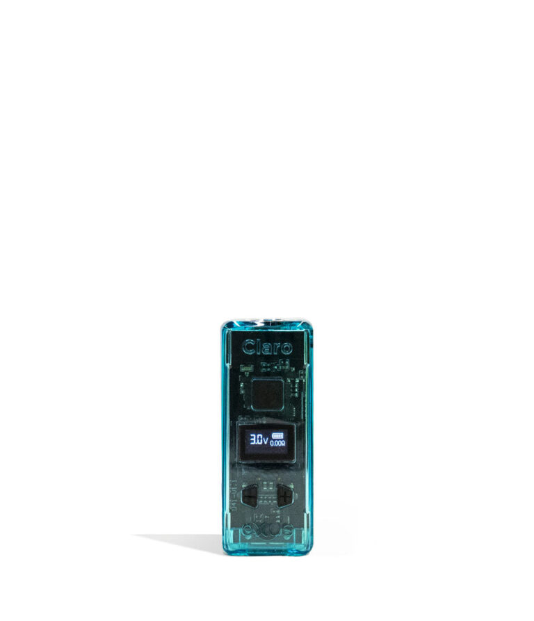 Blue Exxus Vape Claro 510 Thread Battery 12pk Front View on White Background