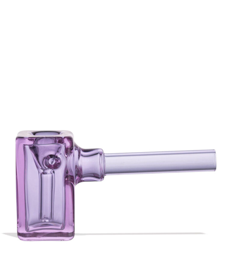 Purple Wulf DRFT bubbler right view on a white background