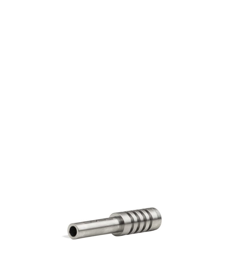 Titanium Wulf Mods 510 Threaded Nectar Collector Tips 12pk Down View on White Background