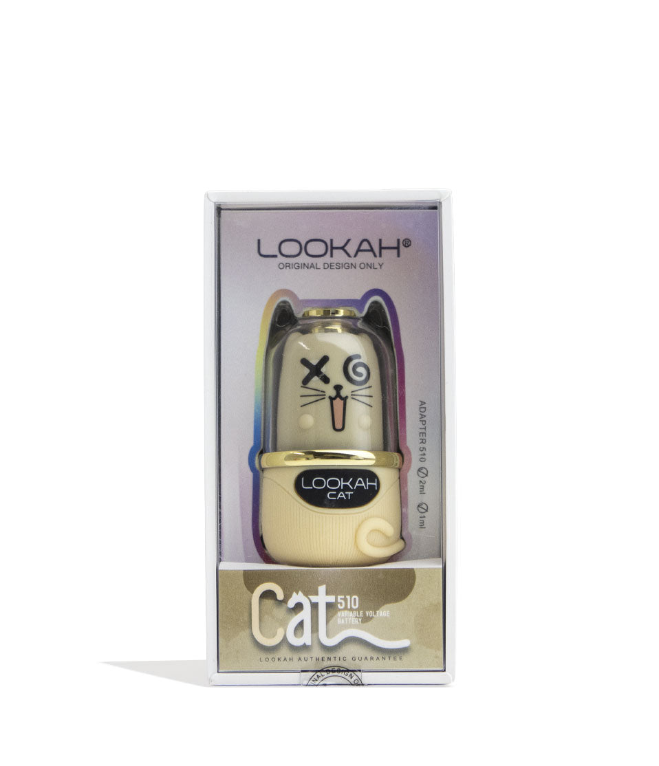 Camel Lookah Cat 510 Variable Voltage Battery Packaging Front View on White Background