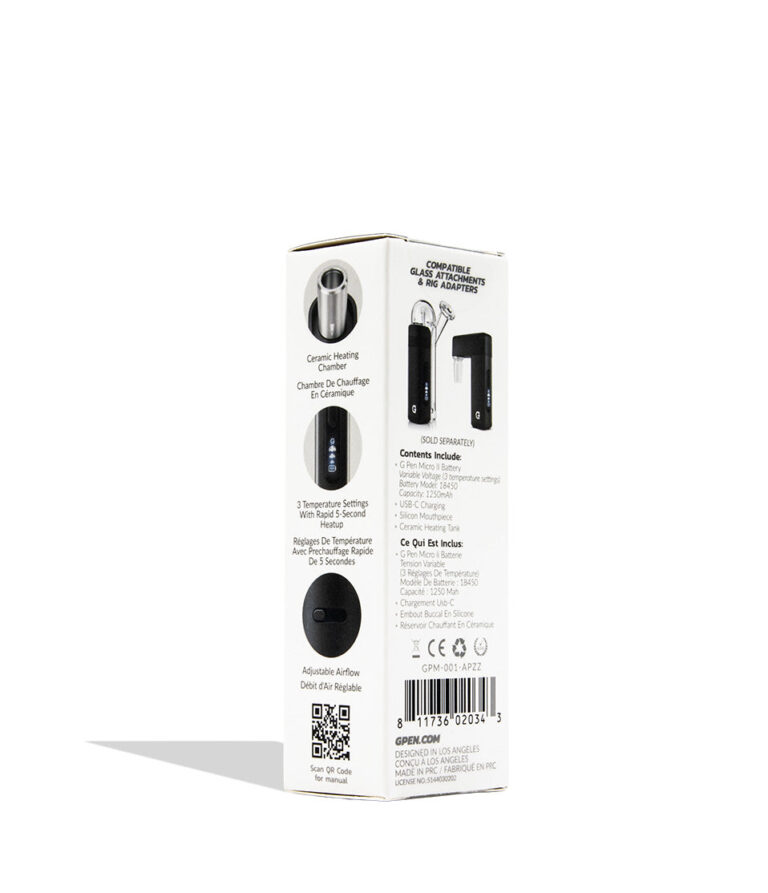 gpen micro 2 box quarter angled back view on white background