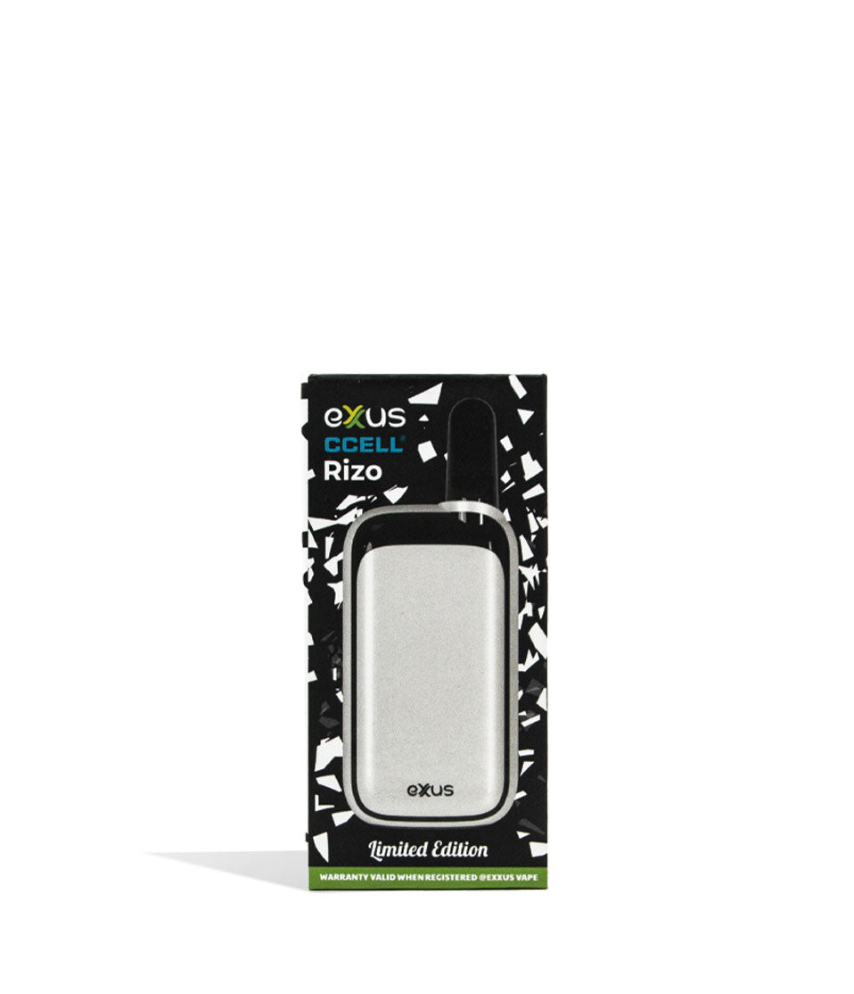 Pearl Exxus Vape Rizo 510 Thread Battery packaging on White Background