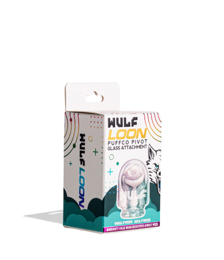 Full Color Wulf Mods Loon Puffco Pivot Top 15pk Packaging Front View on White Background