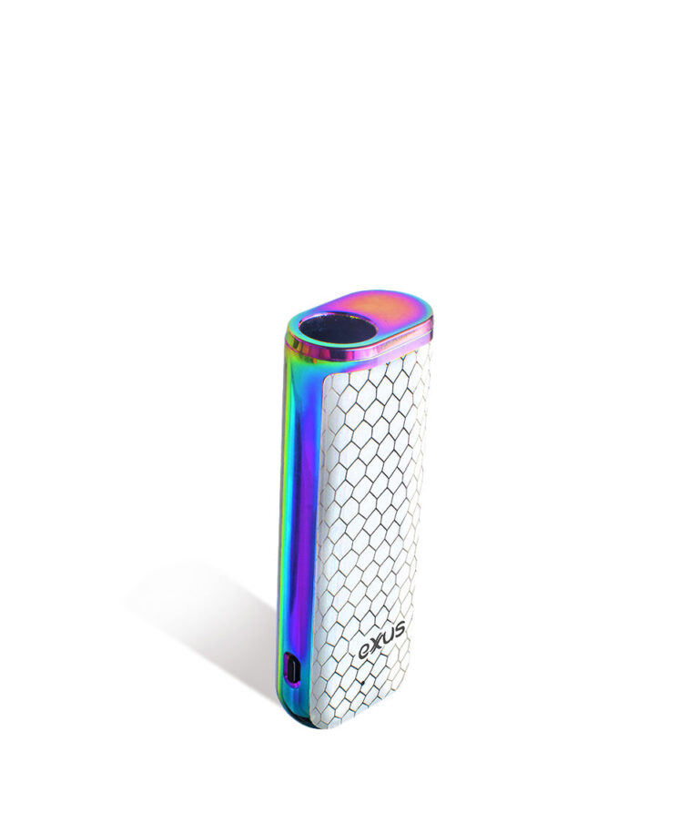 Unicorn above view Exxus Vape MiNovo 510 Thread Battery on white studio background