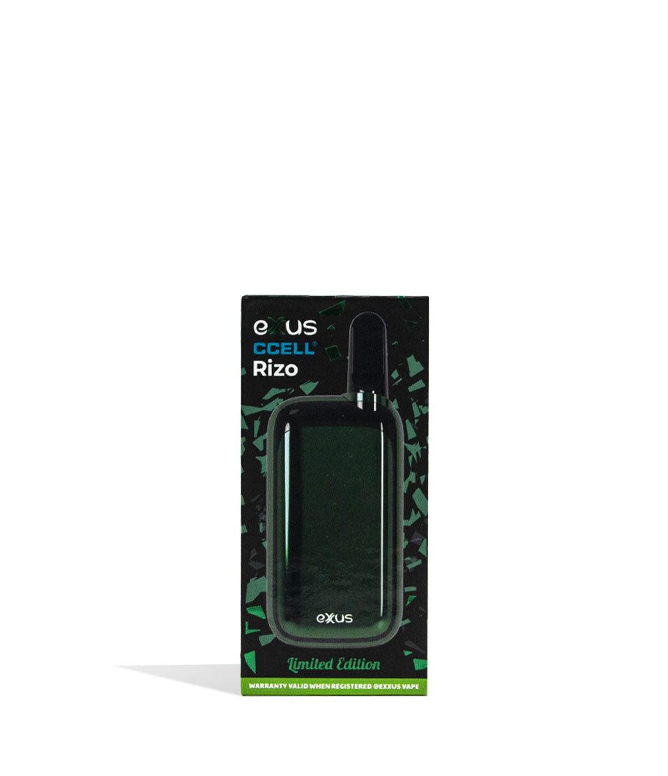 Crypto Exxus Vape Rizo 510 Thread Battery packaging on White Background