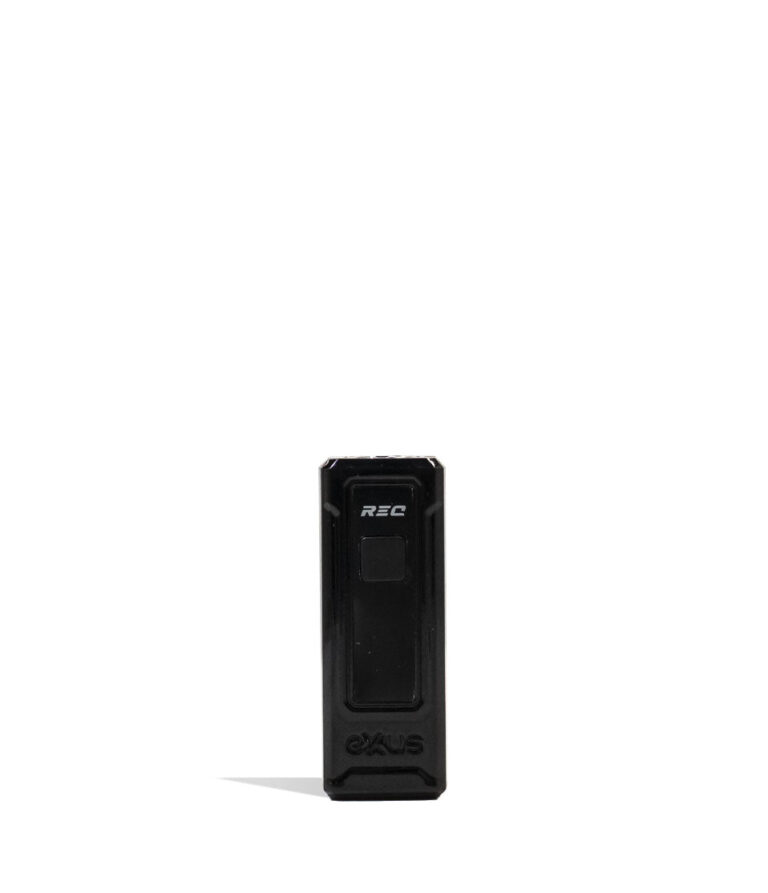Black Exxus Vape REC 510 Thread Battery 12pk Front View on White Background
