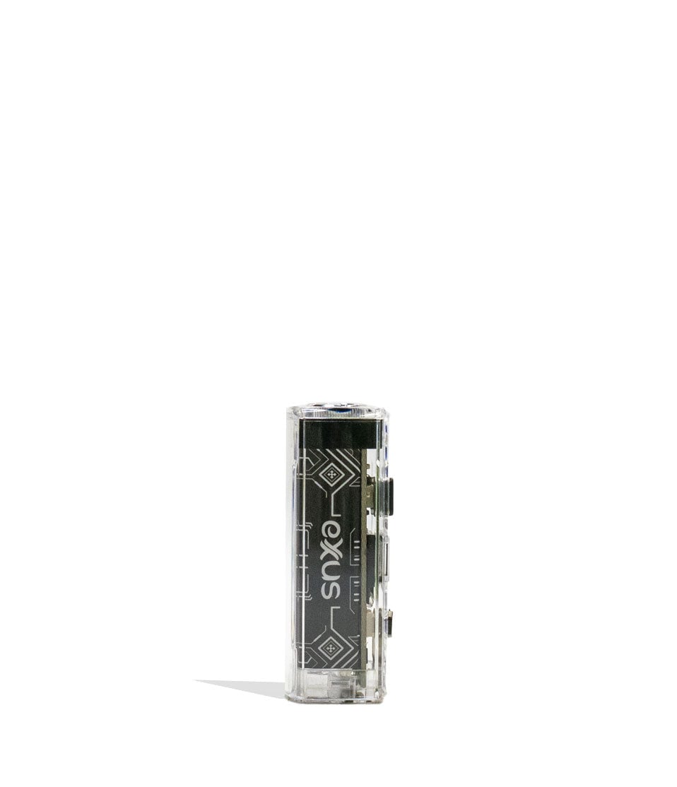 Clear Exxus Vape Claro 510 Thread Battery 12pk Side View on White Background