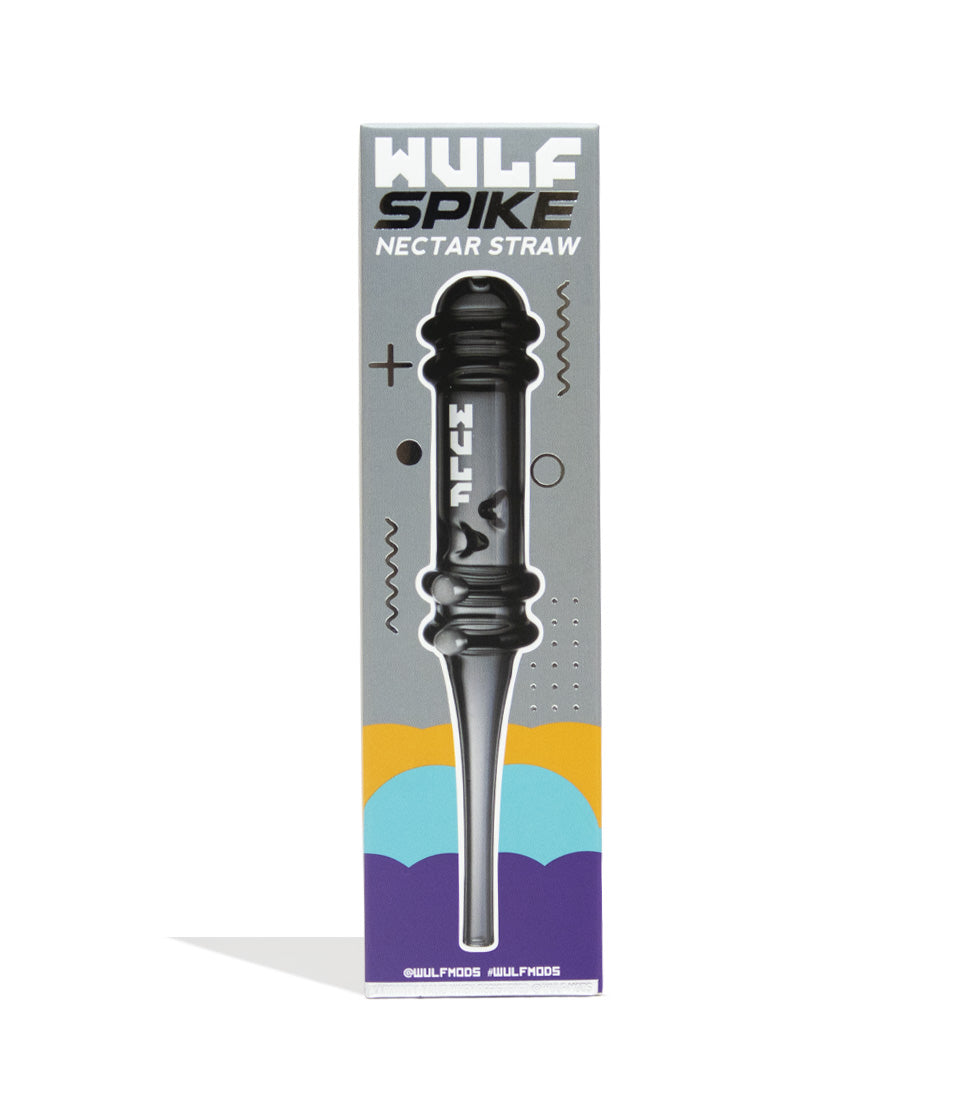 Smoke Wulf Mods Spike Nectar Straw Packaging 15pk Front View on White Background