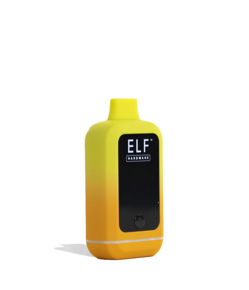 Yellow Elf Hardware CannDual Extreme Variable Voltage Battery 10pk Angle View on White Background