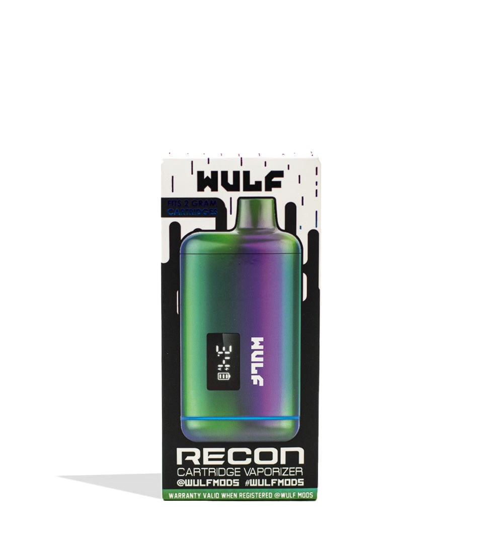 Full Color Wulf Mods Recon 510 Thread Battery 9pk Packaging Front View on White Background