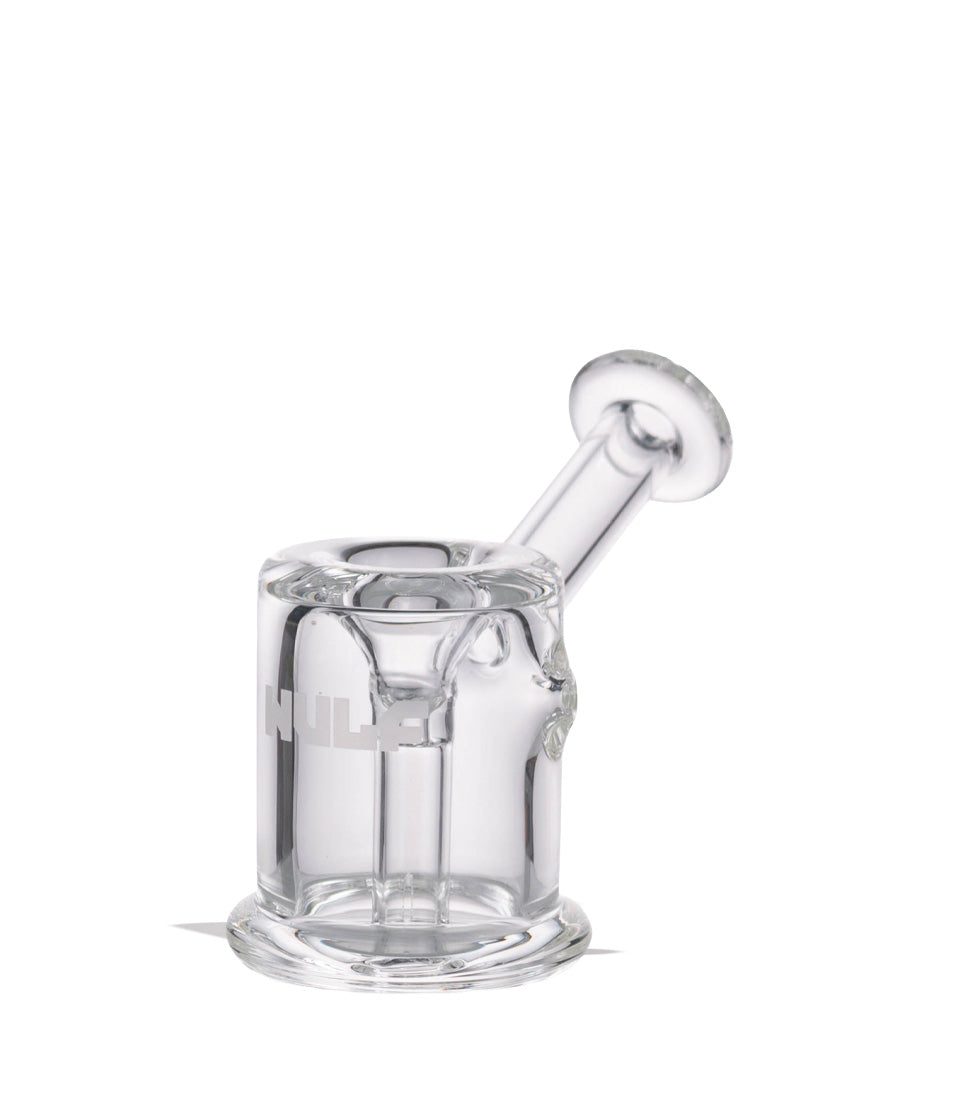 Clear Wulf Mods Rypp Bubbler 6pk Angle View on White Background