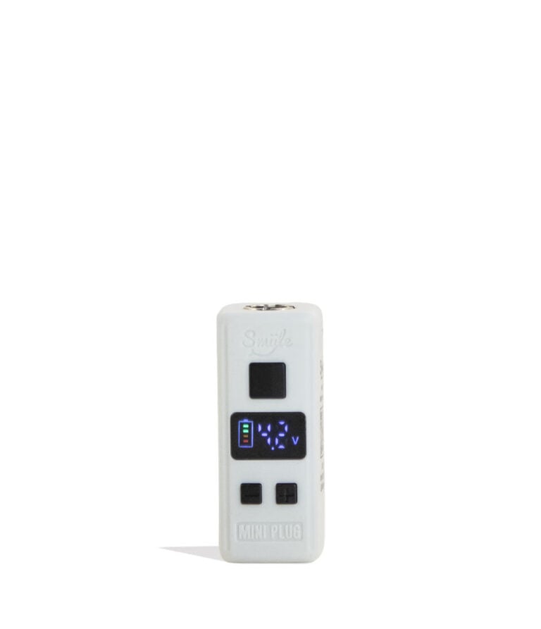 White Smyle Mini Plug Assorted 20pk Front View on White Background