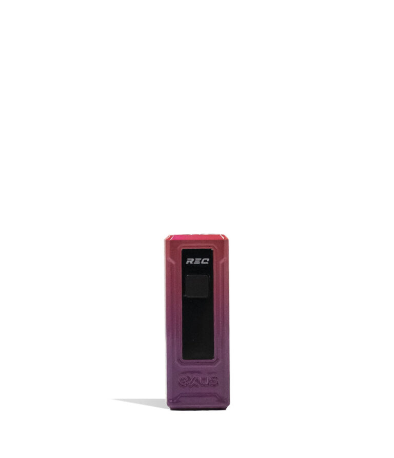 Crimson Exxus Vape REC 510 Thread Battery 12pk Front View on White Background
