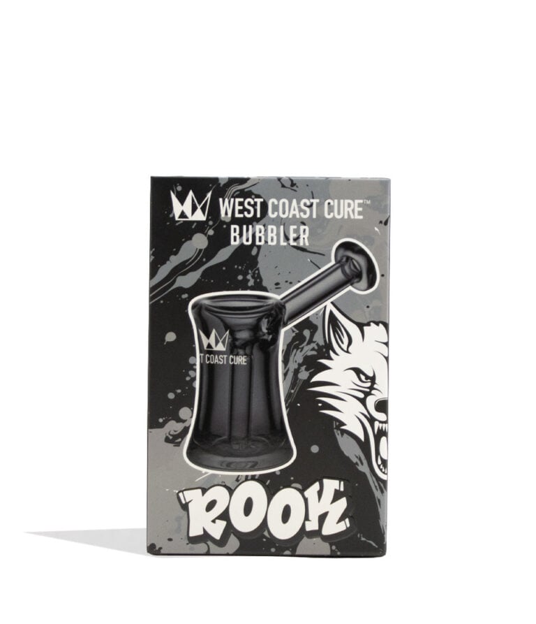 Smoke West Coast Cure Rook Bubbler 6pk Packaging Front View on White Background