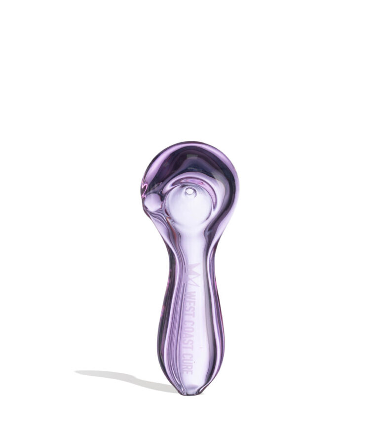 Purple West Coast Cure Globe Hand Pipe 15pk Front View on White Background