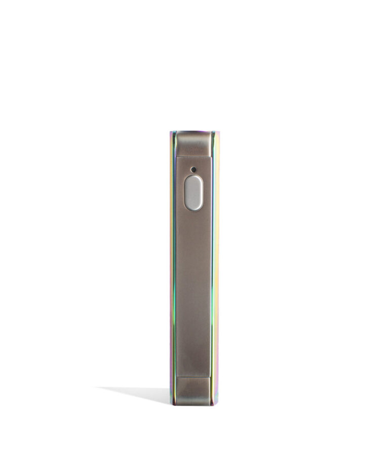Full color front Exxus Vape Snap VV 510 Thread Battery on white studio background