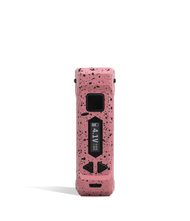 PKSP face Wulf Mods UNI Pro Adjustable 510 Thread Battery on white background