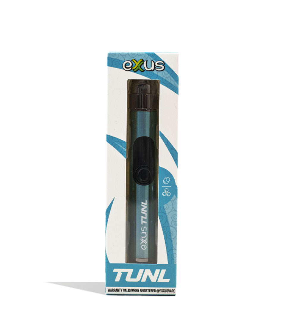 Glacier Exxus Vape TUNL 510 Thread Battery 12pk Packaging Front View on White Background