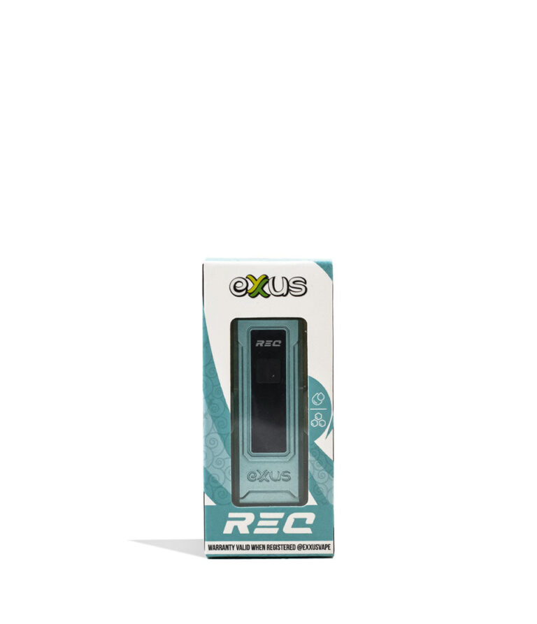 Glacier Exxus Vape REC 510 Thread Battery 12pk Packaging Front View on White Background